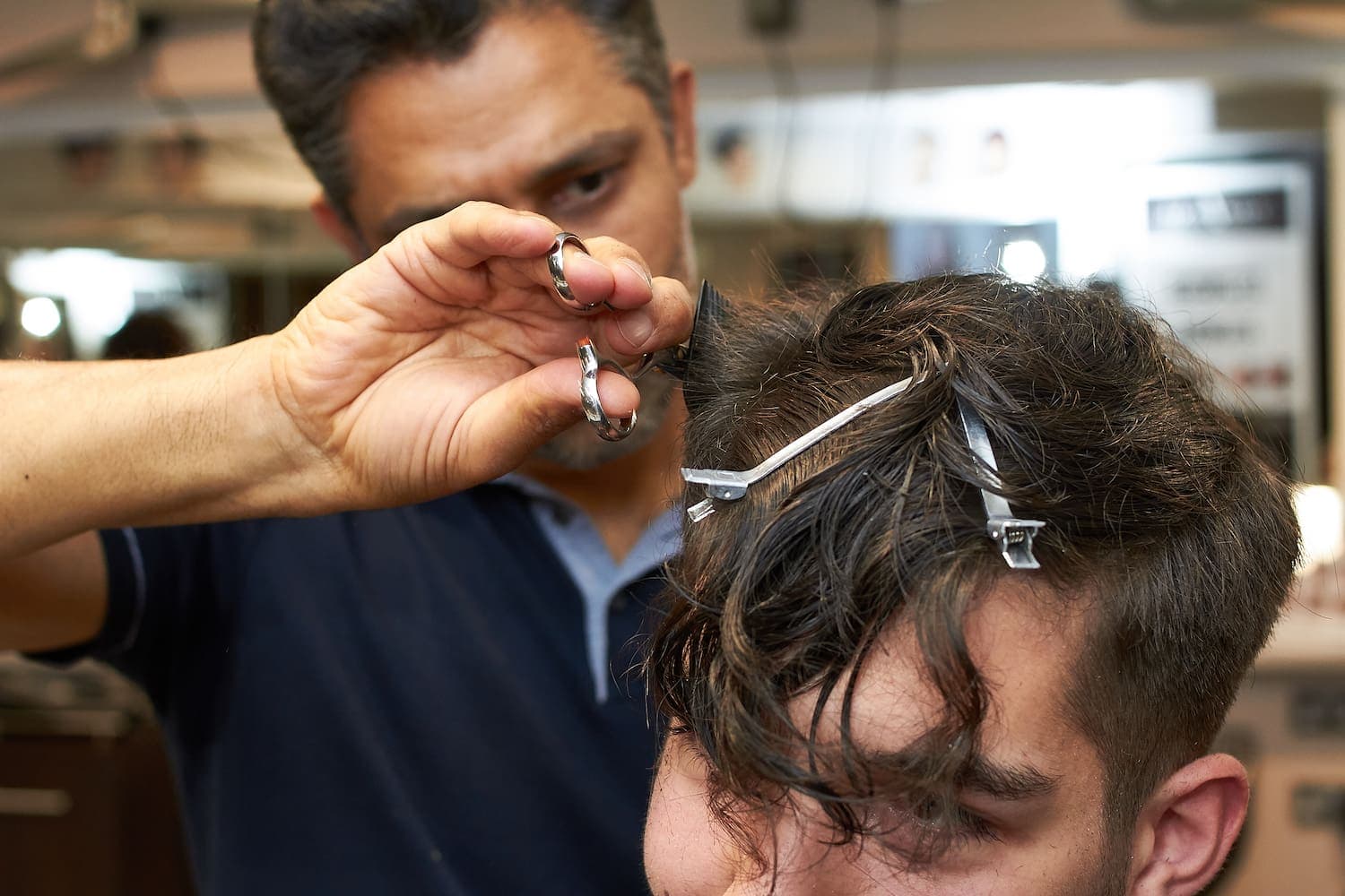 Mens cut