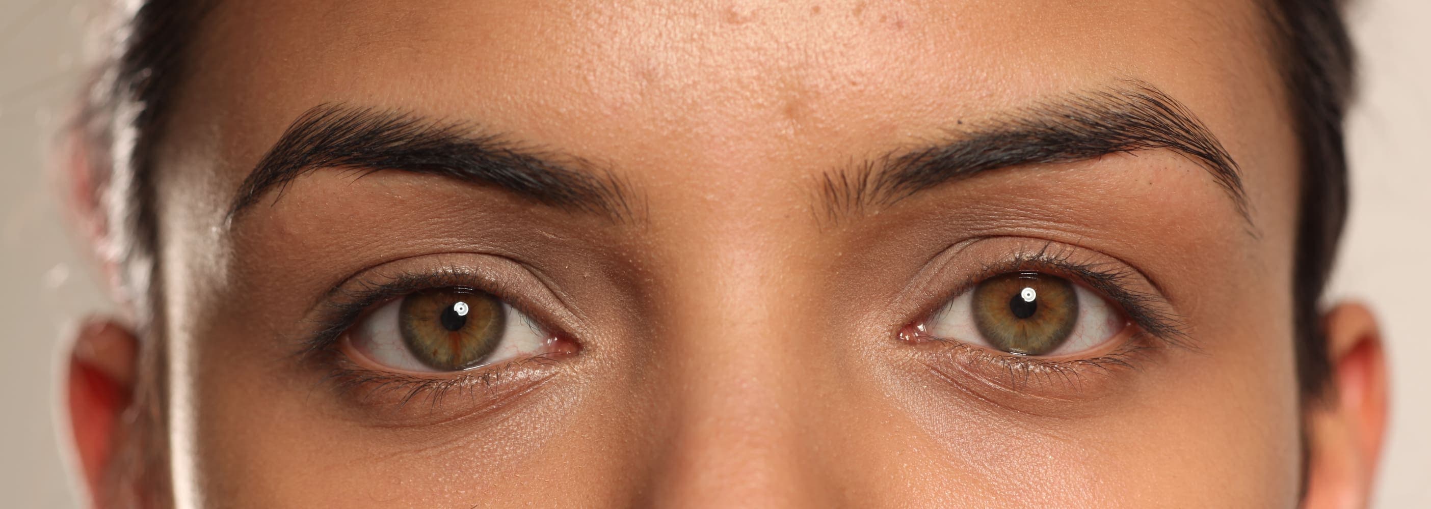 Eyebrows after threading