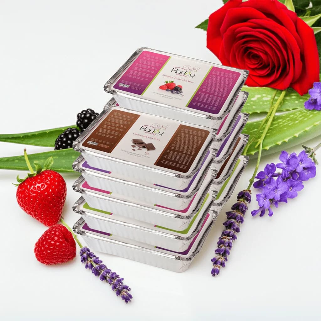 Harley wax with flowers and fruits